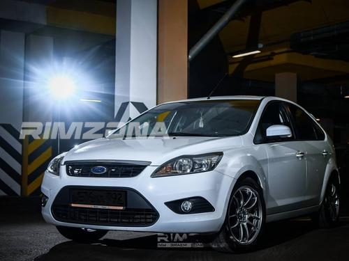 Литой диск Replika P WORK EMOTION CR KIWAMI R17 8J 4x100 ET35 dia 73.1 - Фото вживую на авто №2