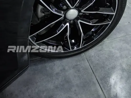 Литой диск В стиле Audi RS5 R19 8.5J 5x112 ET35 dia 66.6 - Фото вживую на авто №4
