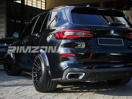 Литой диск HAMANN Anniversary EVO R21 10/11.5J 5x112 ET30/35 dia 66.6 - Фото вживую на авто №5