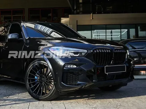 Литой диск HAMANN Anniversary EVO R21 10/11.5J 5x112 ET30/35 dia 66.6 - Фото вживую на авто №2