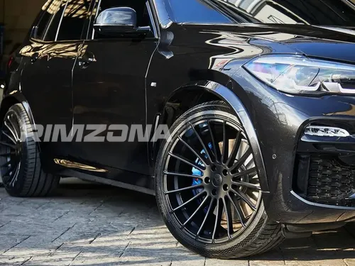 Литой диск HAMANN Anniversary EVO R21 10/11.5J 5x112 ET30/35 dia 66.6 - Фото вживую на авто №3
