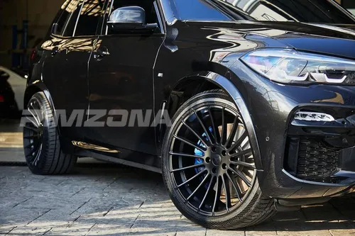 Литой диск HAMANN BLI0928 R21 11.5J 5x120 ET37 dia 74.1 - Фото вживую на авто №3