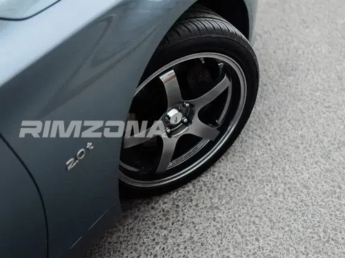 Литой диск ADVAN TC-4 R17 7.5J 4x114.3 ET38 dia 73.1 - Фото вживую на авто №6