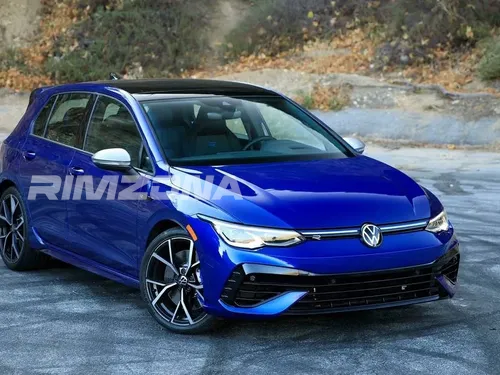 Литой диск В стиле Volkswagen R-line R19 8J 5x112 ET38 dia 57.1 - Фото вживую на авто №5