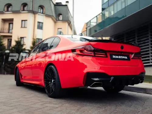 Литой диск В стиле BMW 818 Style R21 10/11J 5x120 ET37/40 dia 74.1 - Фото вживую на авто №6