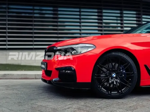 Литой диск В стиле BMW 818 Style R21 10/11J 5x120 ET37/40 dia 74.1 - Фото вживую на авто №3
