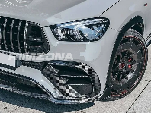 Кованый диск BRABUS Monoblock Z Carbon Rocket R24 10/11.5J 5x112 ET45/47 dia 66.6 - Фото вживую на авто №3