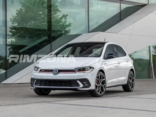 Литой диск В стиле Volkswagen Rapid R17 7.5J 5x100 ET38 dia 57.1 - Фото вживую на авто №4
