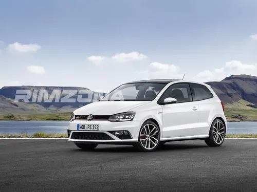 Литой диск В стиле Volkswagen Polo2 R17 7.5J 5x100 ET42 dia 57.1 - Фото вживую на авто №2