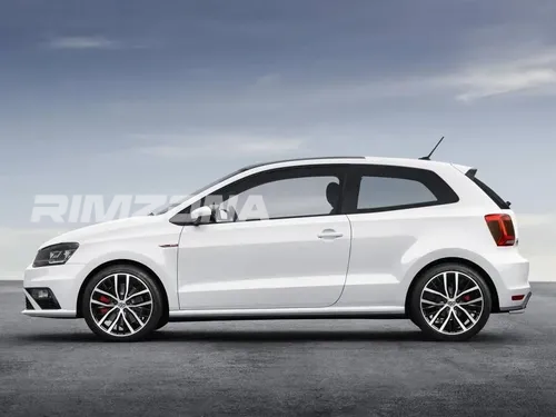 Литой диск В стиле Volkswagen Polo2 R17 7.5J 5x100 ET42 dia 57.1 - Фото вживую на авто №3