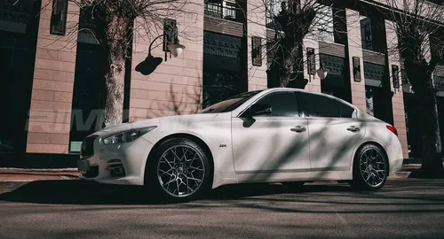 Литой диск HRE FF10 R15 6.5J 4x100 ET35 dia 73.1 - Фото вживую на авто №4
