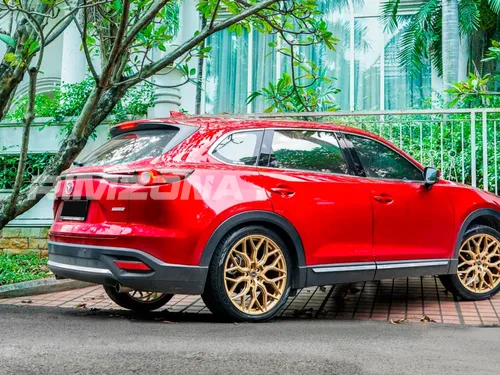 Литой диск В СТИЛЕ VOSSEN HF2 R19 8.5J 5x114.3 ET40 dia 67.1 - Фото вживую на авто №5