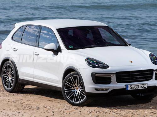 Литой диск В стиле Porsche CAYENNE R20 8.5J 5x130 ET50 dia 71.6 - Фото вживую на авто №2