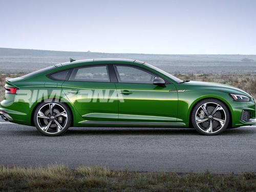 Литой диск В стиле Audi 350-8002 R18 8J 5x112 ET35 dia 66.6 - Фото вживую на авто №3