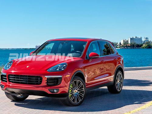 Литой диск В стиле Porsche CAYENNE R20 8.5J 5x130 ET50 dia 71.6 - Фото вживую на авто №3