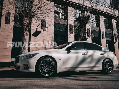 Литой диск HRE FF10 R15 6.5J 5x114.3 ET38 dia 73.1 - Фото вживую на авто №2