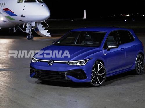 Литой диск В стиле Volkswagen R-line R19 8J 5x112 ET38 dia 57.1 - Фото вживую на авто №2