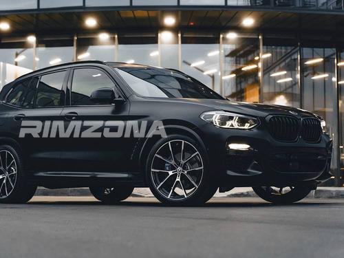Литой диск В стиле BMW 728m style R18 8/9J 5x120 ET30/40 dia 72.6 - Фото вживую на авто №2