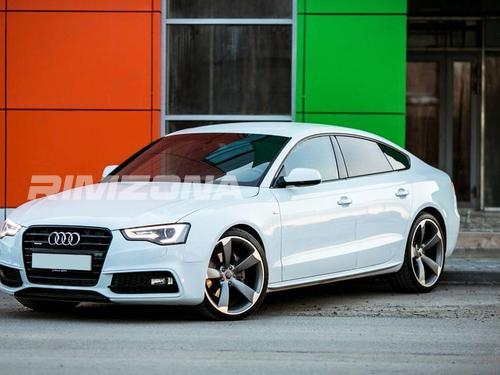 Литой диск В стиле Audi Rotor R17 7.5J 5x112 ET35 dia 66.5 - Фото вживую на авто №4