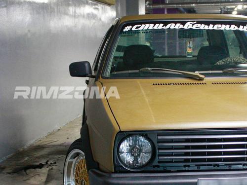 Литой диск BBS RS R14 6.5J 4x100/4x114.3 ET20 dia 73.1 - Фото вживую на авто №2