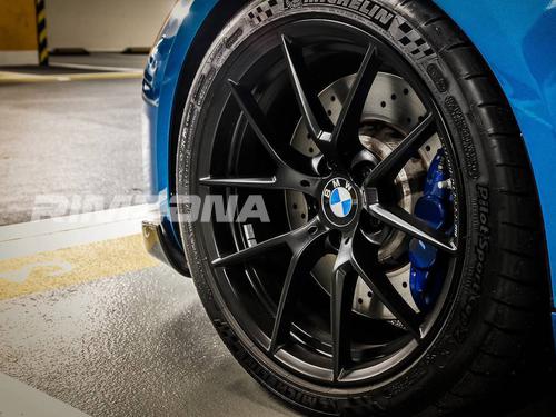 Литой диск В стиле BMW 763m Style R20 8.5/9.5J 5x120 ET25/35 dia 72.6 - Фото вживую на авто №4