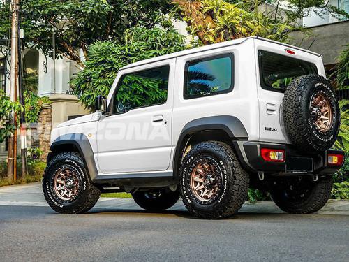 Литой диск FUEL 2104 R17 8.5J 6x139.7 ET0 dia 106.1 - Фото вживую на авто №4