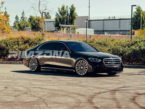 КОВАНЫЙ ДИСК RZ FORGED MERCEDES STYLE R19 8.5J 5X112 ET31 DIA 66.6 (BM) - Фото вживую на авто №6