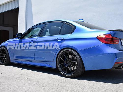 Литой диск В стиле BMW 763m Style R20 8.5/9.5J 5x120 ET25/35 dia 72.6 - Фото вживую на авто №2