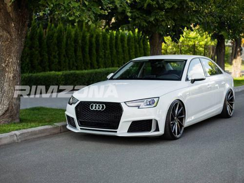 Литой диск В СТИЛЕ VOSSEN CVT R16 6.5J 5x114.3 ET35 dia 73.1 - Фото вживую на авто №3