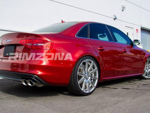 Литой диск В СТИЛЕ VOSSEN CV4 R17 8J 5x114.3 ET35 dia 73.1 - Фото вживую на авто №3