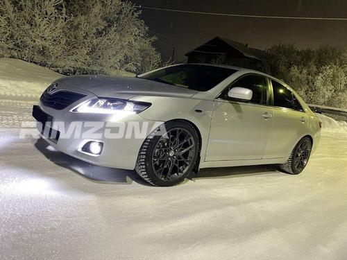 Литой диск HRE FF10 R19 8.5J 5x112 ET38 dia 66.6 - Фото вживую на авто №2