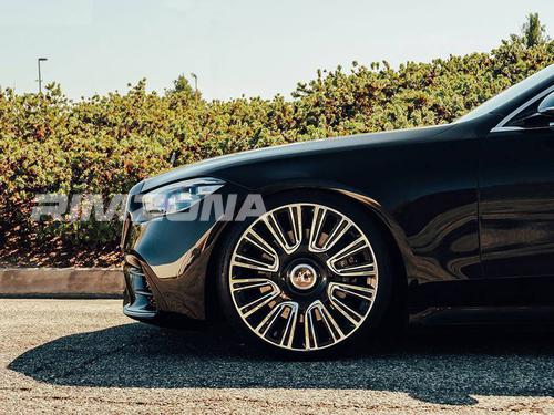 КОВАНЫЙ ДИСК RZ FORGED MERCEDES STYLE R19 8.5J 5X112 ET31 DIA 66.6 (BM) - Фото вживую на авто №3