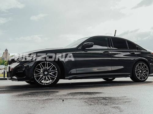Литой диск В стиле BMW 818 Style R22 10/11J 5x120 ET40/35 dia 74.1 - Фото вживую на авто №4