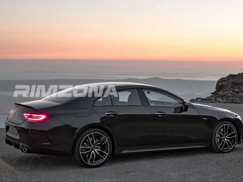 Литой диск В стиле Mercedes AMG 5 Double Spoke R19 8.5J 5x112 ET40 dia 66.6 - Фото вживую на авто №2