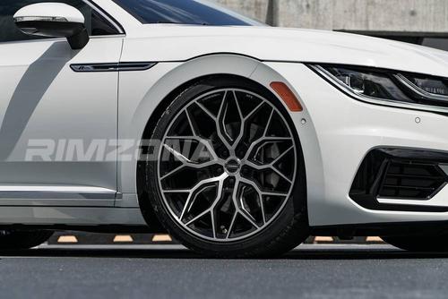 Литой диск В СТИЛЕ VOSSEN HF2 R20 8.5J 5x112 ET38 dia 66.6 - Фото вживую на авто №4