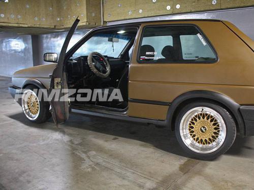 Литой диск BBS RS R14 6.5J 4x100/4x114.3 ET20 dia 73.1 - Фото вживую на авто №4