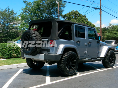 Литой диск BLACK RHINO Sidewinder R17 9J 5x127 ET20 dia 71.6 - Фото вживую на авто №4
