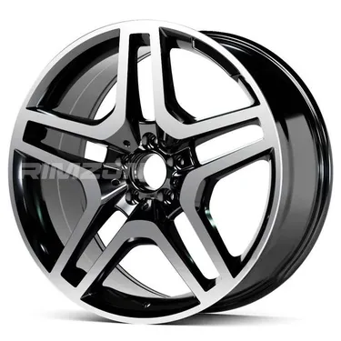 Литой диск В стиле Mercedes AMG 5 Double Spoke 166 R20 9.5J 5x130 ET45 dia 84.1