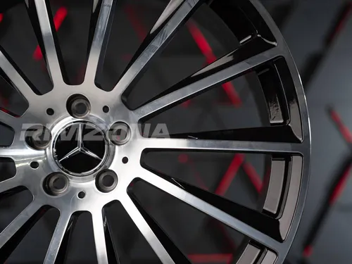 Литой диск В стиле Mercedes AMG 14 SPOKE R19 8.5J 5x112 ET35 dia 66.6 - Фото вживую №4