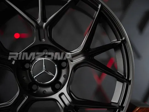 Литой диск В стиле Mercedes 5 DOUBLE Y SPOKE R19 8.5/9.5J 5x112 ET36/43 dia 66.6 - Фото вживую №4