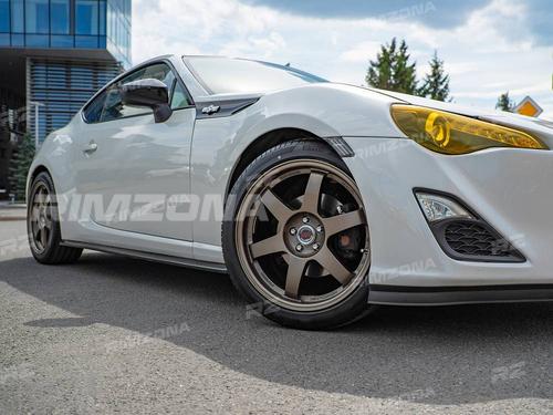 Литой диск RAYS TE37SL R17 8J 4x100 ET35 dia 73.1 - Фото вживую на авто №5