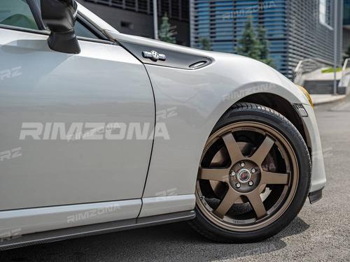 Литой диск RAYS TE37SL R17 8J 4x100 ET35 dia 73.1 - Фото вживую на авто №6