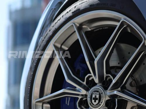 Литой диск HRE FF21 R17 7.5J 5x112 ET38 dia 73.1 - Фото вживую на авто №8