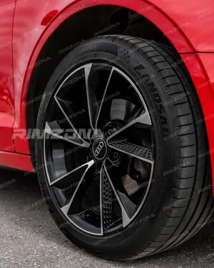 Литой диск В стиле Audi RS7 2020 R18 8J 5x112 ET35 dia 66.6 - Фото вживую на авто №3