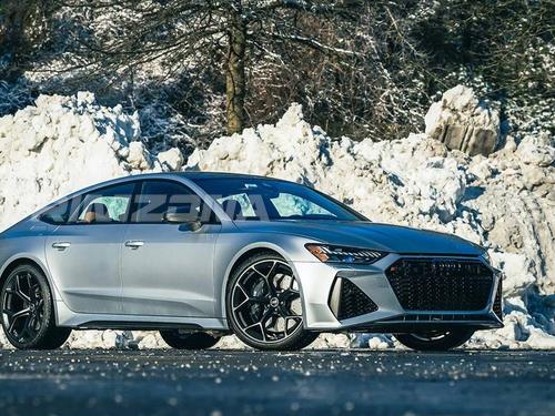 Литой диск В стиле Audi RS7 2024 R19 8.5J 5x112 ET30 dia 66.6 - Фото вживую на авто №4