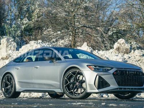 Литой диск В стиле Audi RS7 2024 R19 8.5J 5x112 ET30 dia 66.6 - Фото вживую на авто №6