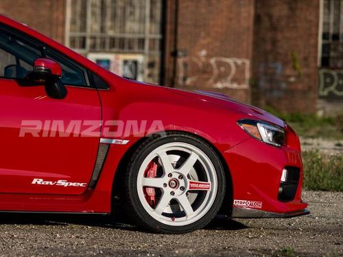 Литой диск RAYS TE37SL R17 7.5J 4x100 ET38 dia 73.1 - Фото вживую на авто №3