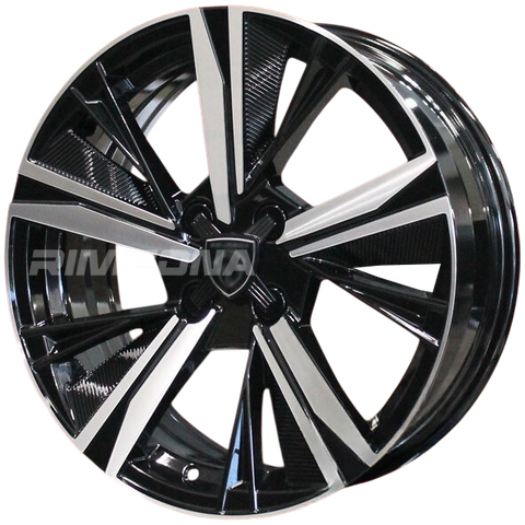 Литой диск В стиле Peugeot 2402 R17 7J 4x108 ET25 dia 65.1